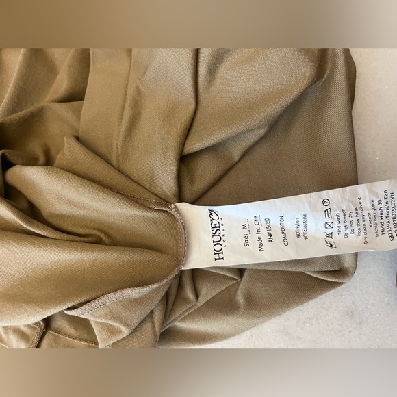 House of CB London Elegant Tan Sleeveless Dress - Picture 7 of 8